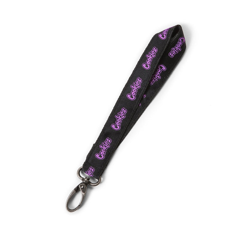 Cookies Lanyard Thin Mint Small Lifestyle : Home Goods Cookies SF Black and Purple  