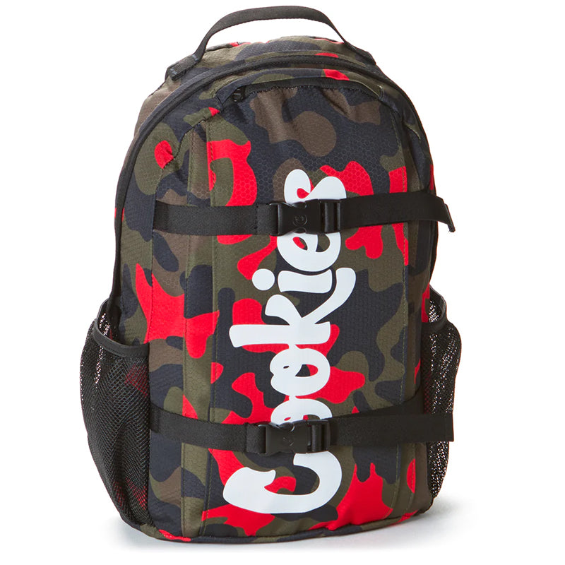 Cookies Non-Standard Ripstop Backpack Nylon Luggage and Travel Products : Backpack Cookies Red Camo  