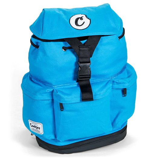 Cookies Rucksack Smell Proof Utility Backpack Canvas Cookies SF Blue