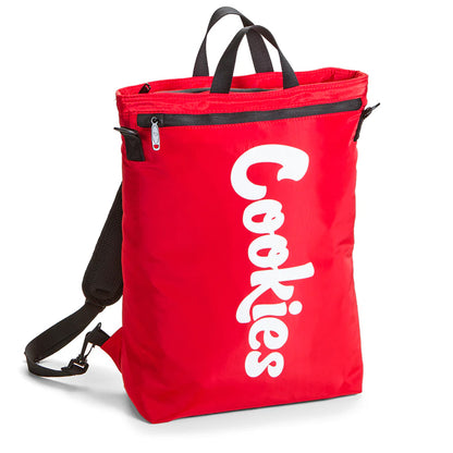 Cookies Slangin Smell Proof Backpack Nylon Luggage and Travel Products : Backpack Cookies Red  