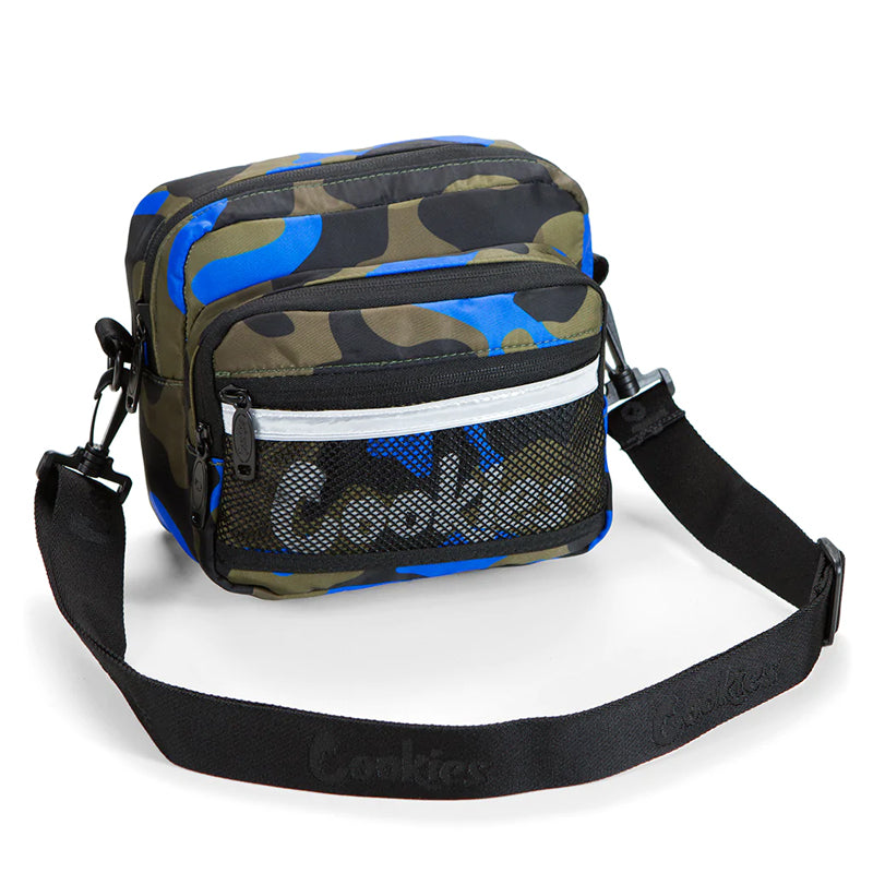 Cookies Vertex Ripstop Crossbody Shoulder Bag Luggage and Travel Products : Travel Bag Cookies Blue Camo  