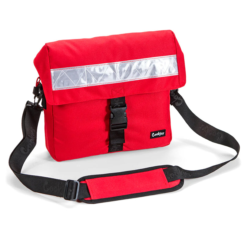 Cookies Zenith Crossbody Bag 3M Reflective Taping Luggage and Travel Products Cookies SF Red