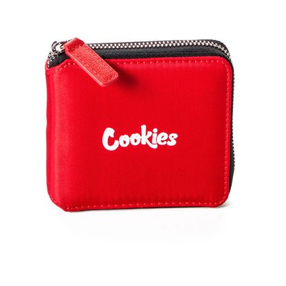 Cookies Zipper Wallet Luxe Matte Satin Nylon Apparel : Accessories Cookies Red  