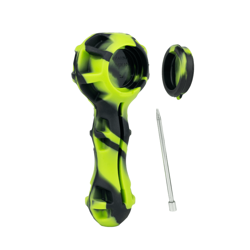 Eyce Spoon Silicone : Silicone Handpipe Eyce Creature Green  