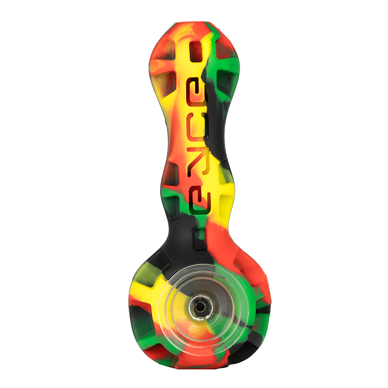 Eyce Spoon Silicone : Silicone Handpipe Eyce Rasta  