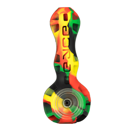 Eyce Spoon Silicone : Silicone Handpipe Eyce Rasta  