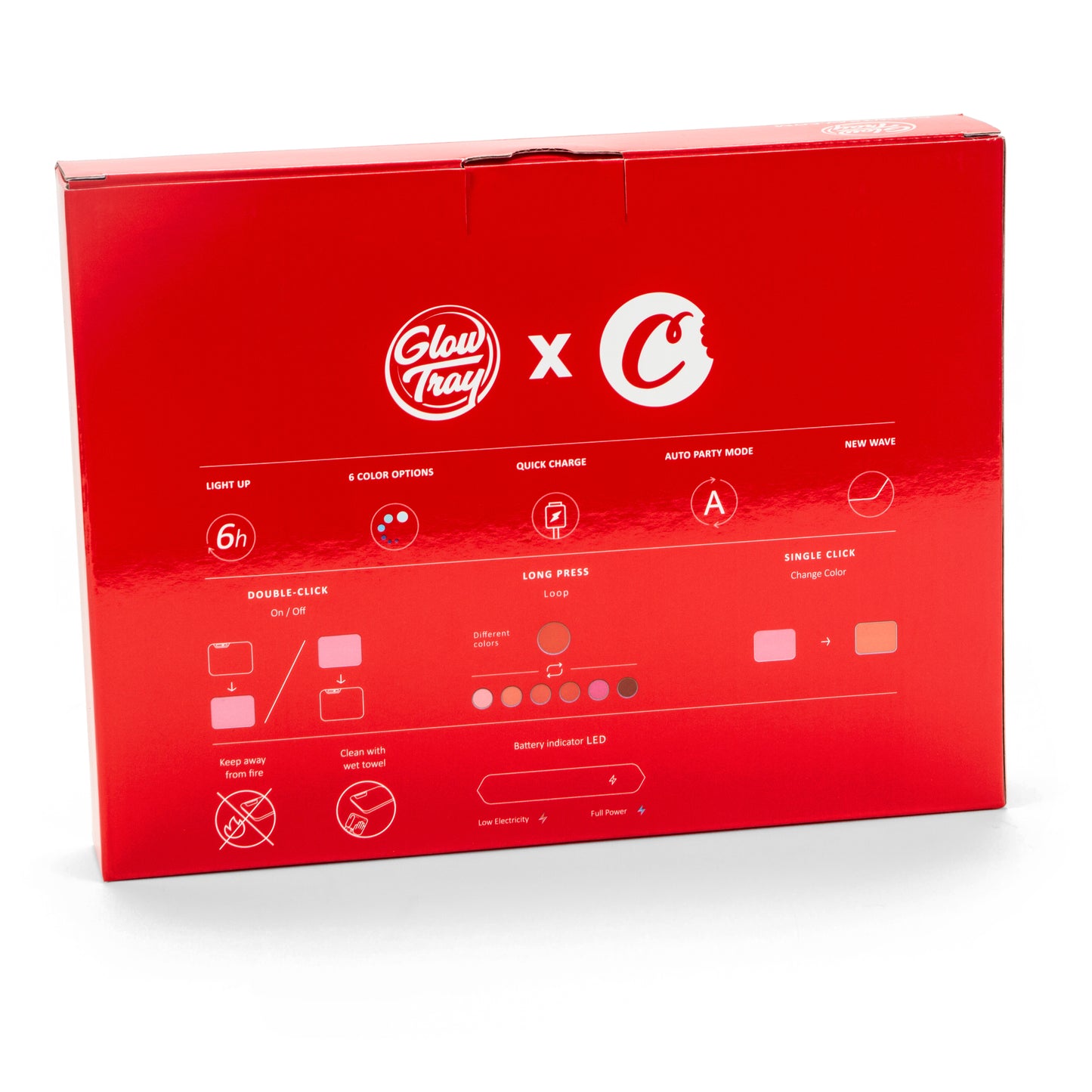 Cookies V4 Glow Tray Luggage and Travel Products Cookies SF