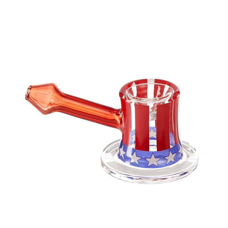 Groove July 4th Spoon Pipe Limited Edition Glass : Spoon Groove   
