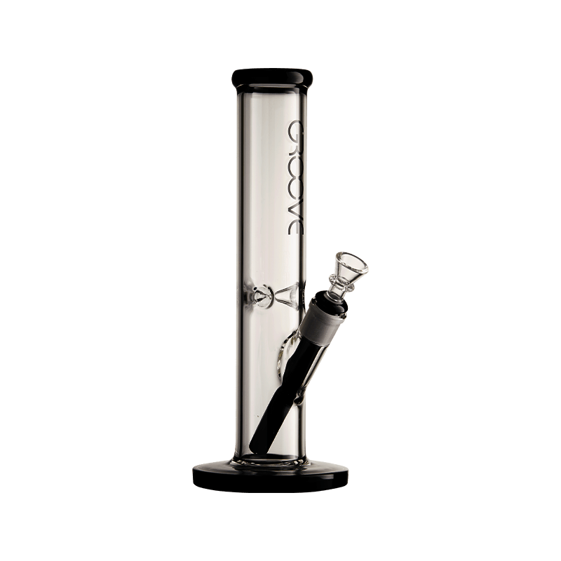 Groove Straight Tube Water Pipe