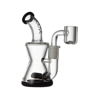 Groove Mini Hourglass Rig Glass : Rig Groove   