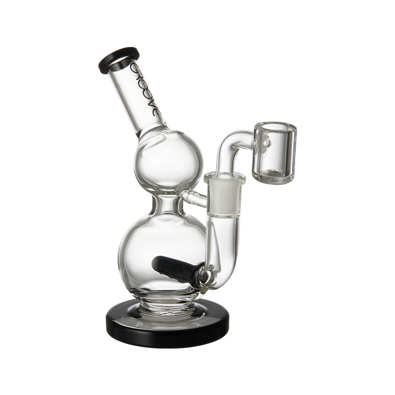 Groove Mini Round Glass Rig – vapor.com