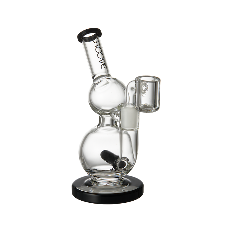 Groove Mini Round Glass Rig Glass : Rig Groove   