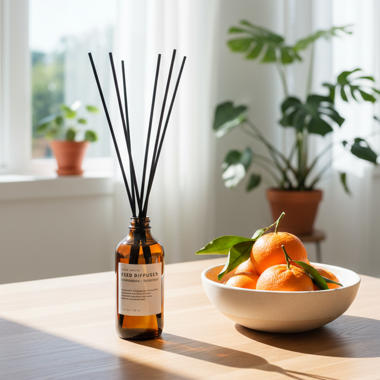 Lemongrass + Tangerine - Reed Diffuser