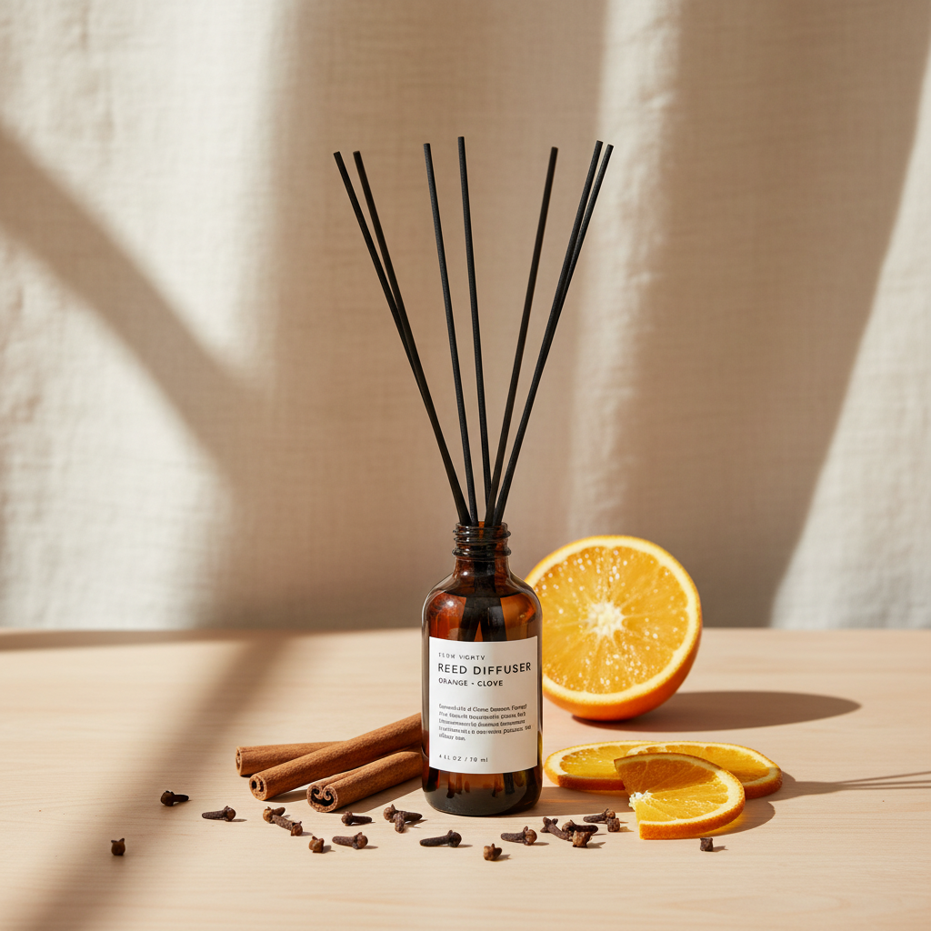 Orange + Clove - Reed Diffuser