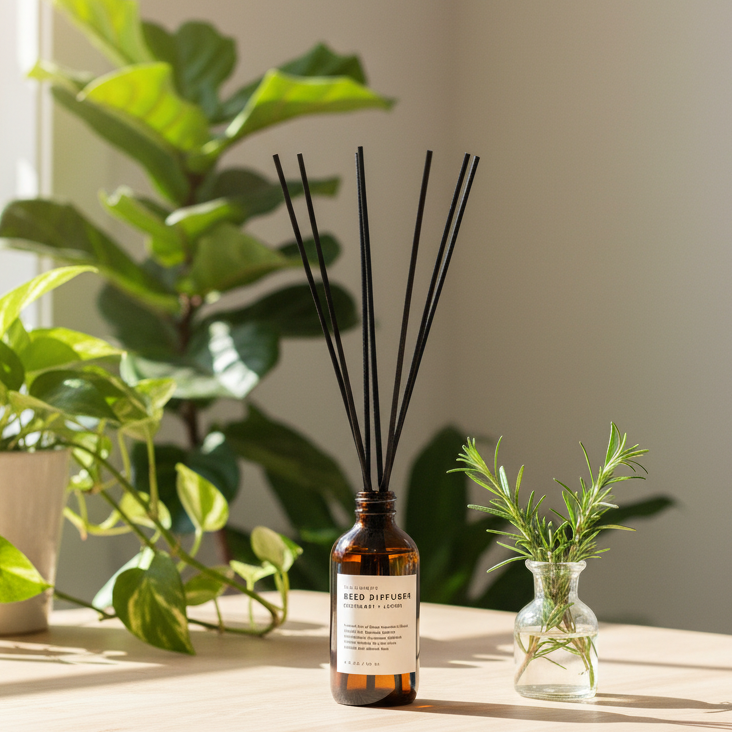 Rosemary + Lemon - Reed Diffuser