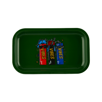 Vibes Aluminum 3s a Crowd Trays Accessories : Rolling Trays Vibes Rolling Papers medium 3sacrowd 