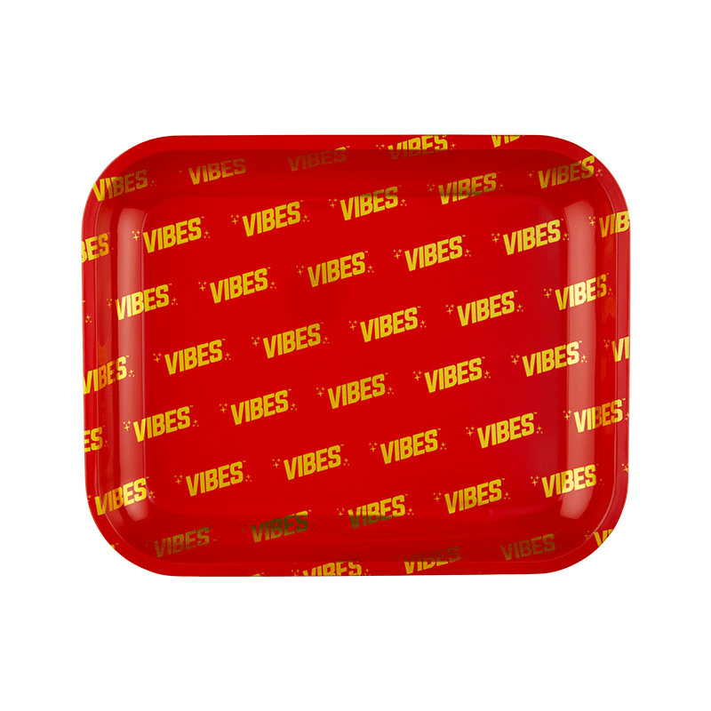 Vibes Rolling Tray Papers, Cones, and Wraps : Accessories Vibes Rolling Papers red large 