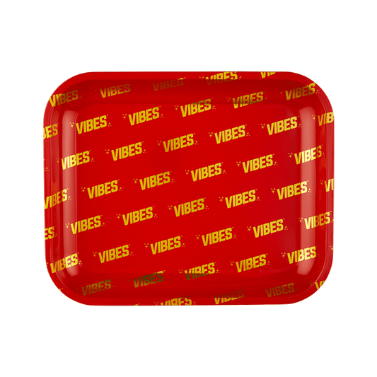 Vibes Rolling Tray Papers, Cones, and Wraps : Accessories Vibes Rolling Papers red large 