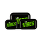 VIBES Slime Aluminum Tray Accessories : Rolling Trays Vibes Rolling Papers   