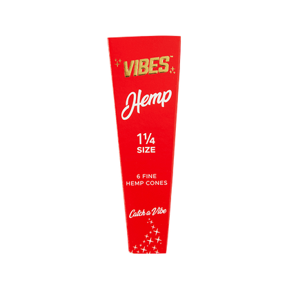 Vibes Cones Coffin - 1.25 - Single Pack (6 Cones)