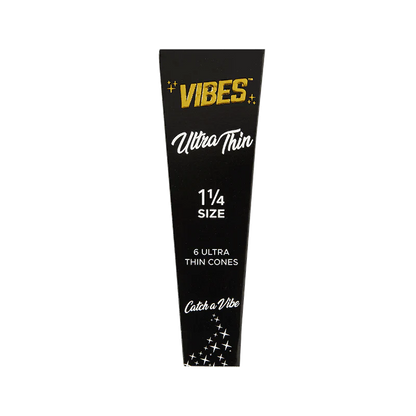 Vibes Cones Coffin - 1.25 - Single Pack (6 Cones)