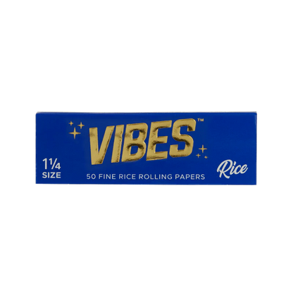 Vibes Rolling Papers - 1.25 Papers, Cones, and Wraps : Papers Vibes Rolling Papers Blue