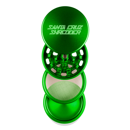Santa Cruz Shredder 4-Piece Grinder Grinders : Aluminum Santa Cruz Shredder