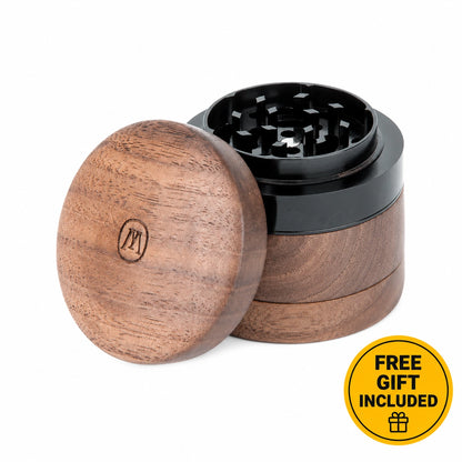 Marley Natural Grinder 4 Piece Small Black Walnut
