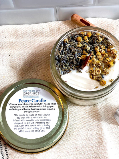 Peace Candle / Serenity Candle / Intention Candle / Ritual Candle /