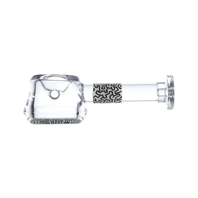 K.Haring Glass Spoon Pipe Glass : Spoon K. Haring Glass Collection blkwht