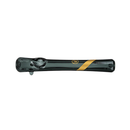 Marley Natural Steamroller Smoked Glass Gold Stripe Decal Glass : Spoon Marley Natural
