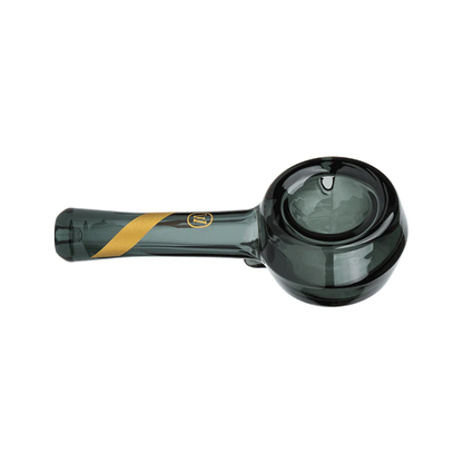 Marley Natural Spoon Pipe Smoked Glass Gold Stripe Decal Glass : Spoon Marley Natural