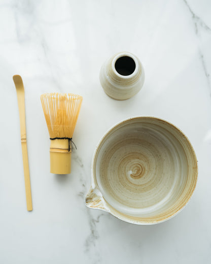 Matcha Tea Ceremony Set – Traditional 4-Piece Japanese Kit