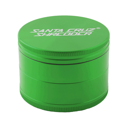 Santa Cruz Shredder 4-Piece Grinder Grinders : Aluminum Santa Cruz Shredder Green 2.8"(70mm) 4pc