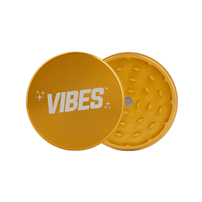 Vibes 2-Piece Grinder Grinders : Aluminum Vibes Rolling Papers