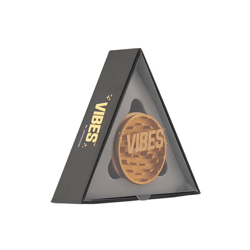 Vibes 2-Piece Grinder Grinders : Aluminum Vibes Rolling Papers
