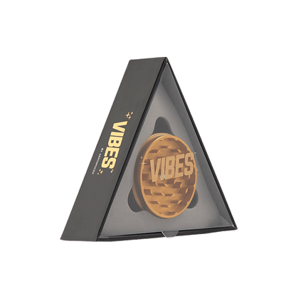 Vibes 2-Piece Grinder Grinders : Aluminum Vibes Rolling Papers