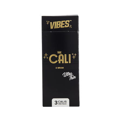 Vibes - The Cali 13mm Ultra Thin Single Pack 3 Calis/Single Papers, Cones, and Wraps : Cones Vibes Rolling Papers