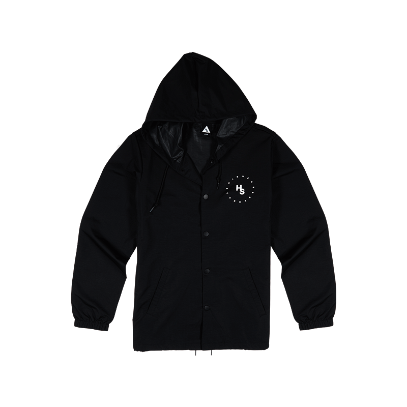 Higher Standards Coaches Jacket Apparel : Tops Higher Standards xxl Black circle