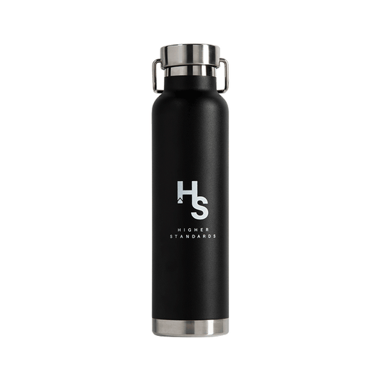 Higher Standards Canteen Apparel : Accessories Higher Standards Black logo 