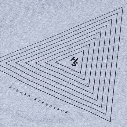 Higher Standards Hoodie - Concentric Triangle Apparel : Tops Higher Standards   