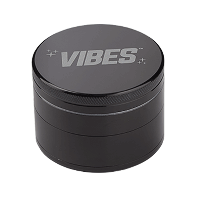 Vibes 4-Piece Grinder Grinders : Aluminum Vibes Rolling Papers   