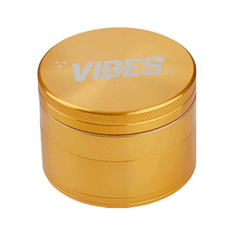 Vibes 4-Piece Grinder Grinders : Aluminum Vibes Rolling Papers   