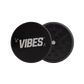 Vibes 2-Piece Grinder Grinders : Aluminum Vibes Rolling Papers 2.5"(63mm) Black 2pc