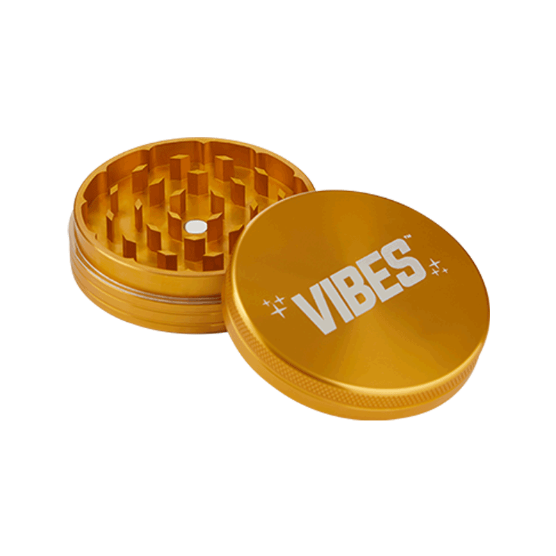 Vibes 2-Piece Grinder Grinders : Aluminum Vibes Rolling Papers   