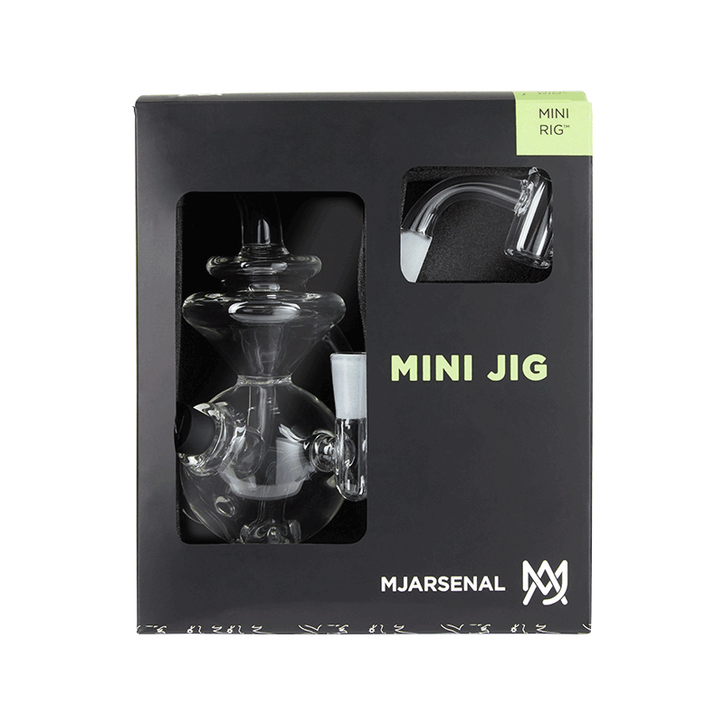 MJ Arsenal Mini Jig Mini Rig Glass : Rig MJ Arsenal   
