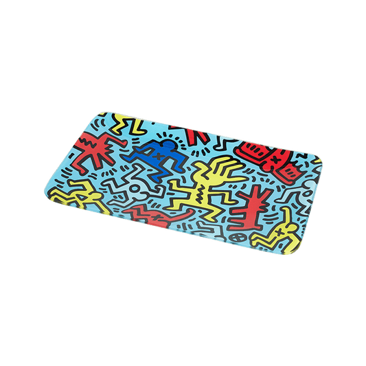 K.Haring Tray Papers, Cones, and Wraps : Accessories K. Haring Glass Collection   