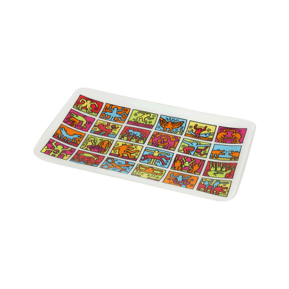 K.Haring Tray Papers, Cones, and Wraps : Accessories K. Haring Glass Collection   