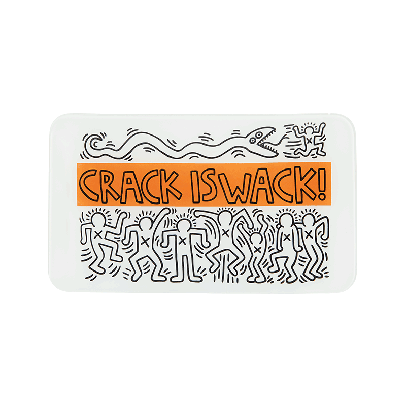 K.Haring Tray Papers, Cones, and Wraps : Accessories K. Haring Glass Collection crkiswhk us 