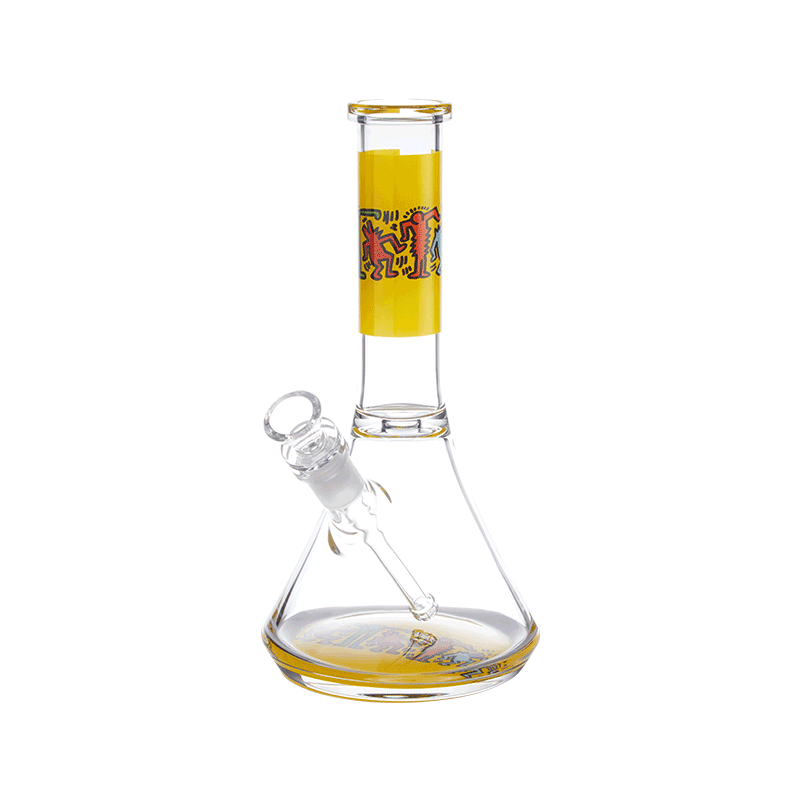 K.Haring Water Pipe Glass : Water Pipe K. Haring Glass Collection yelmulti  